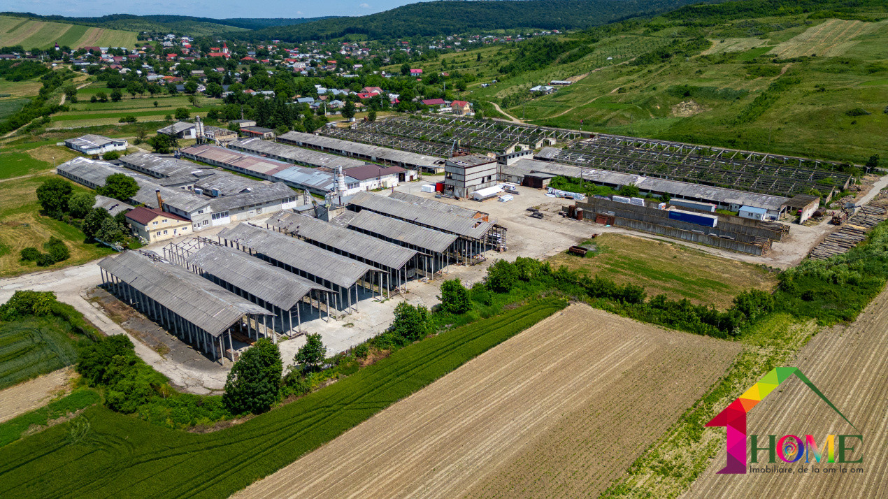 Teren 10.000 mp + Spatii Industriale