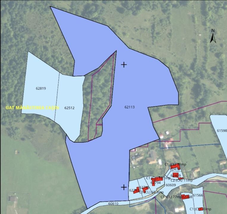 Teren extravilan 2,7 ha | Mănăstirea Cașin