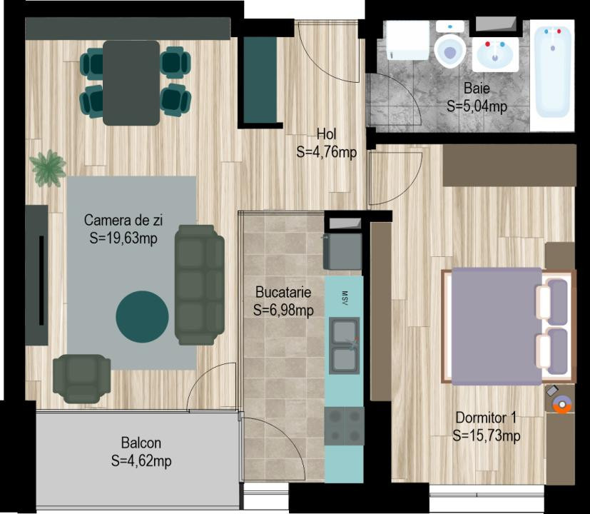 Apartamente noi in cel mai frumos proiect imobiliar din Bacau